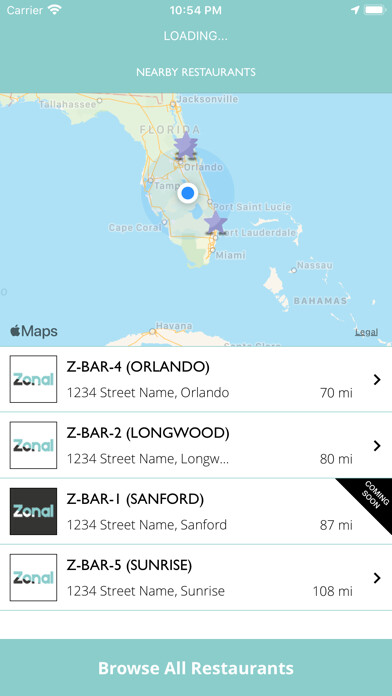 Emulate iPhone app Z-Bar and Grill iOrder using MyAndroid Emulate iPhone app Z-Bar and Grill iOrder using MyAndroid