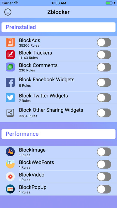 Emulate iPhone app Zblocker using MyAndroid Emulate iPhone app Zblocker using MyAndroid