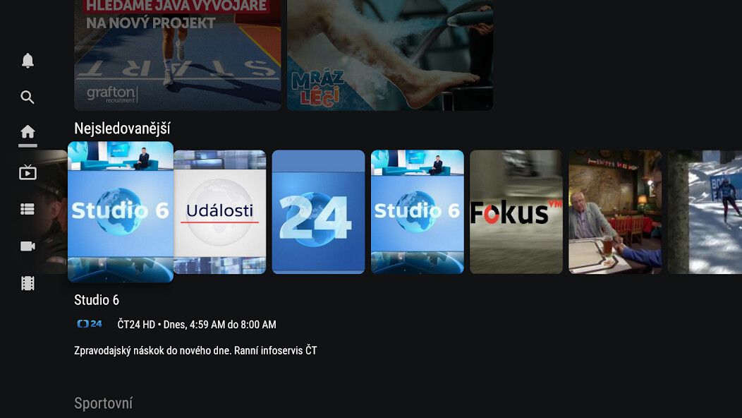 Run android online APK Zdarma TV from MyAndroid or emulate Zdarma TV using MyAndroid