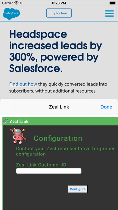 Emulate iPhone app Zeal Link using MyAndroid Emulate iPhone app Zeal Link using MyAndroid