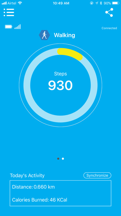 Emulate iPhone app ZEB-FIT400 using MyAndroid Emulate iPhone app ZEB-FIT400 using MyAndroid