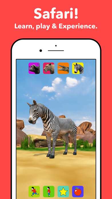 Emulate iPhone app Zebra Safari Animals - Kids Game for 1-8 years old using MyAndroid Emulate iPhone app Zebra Safari Animals - Kids Game for 1-8 years old using MyAndroid