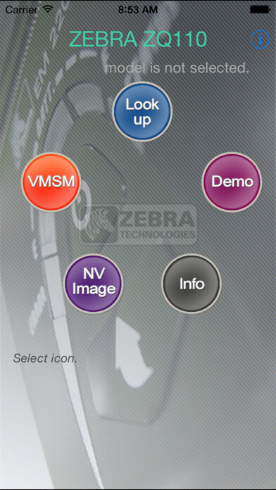 Emulate iPhone app Zebra ZQ110 using MyAndroid Emulate iPhone app Zebra ZQ110 using MyAndroid