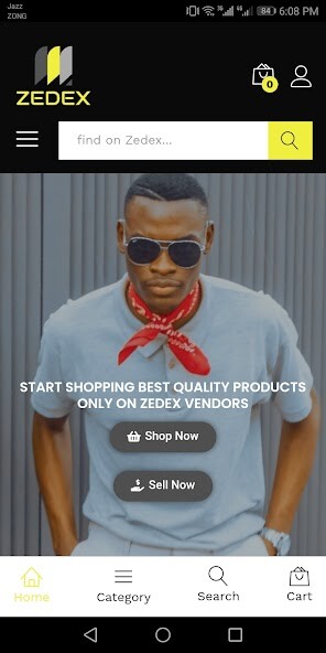 Run android online APK Zedex from MyAndroid or emulate Zedex using MyAndroid