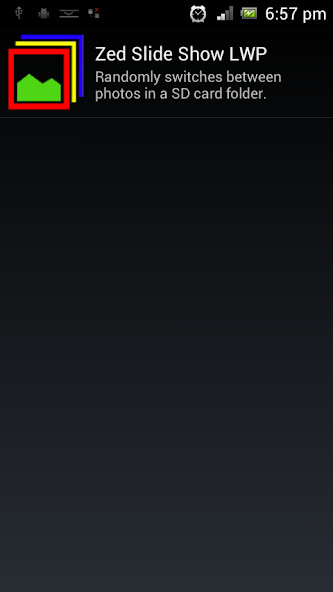 Run android online APK ZED Slideshow LWP from MyAndroid or emulate ZED Slideshow LWP using MyAndroid