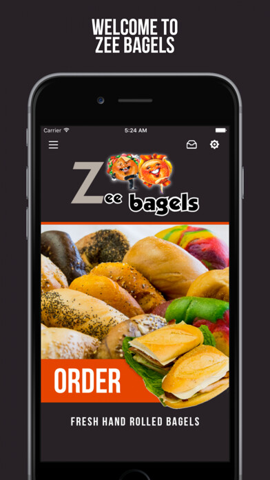 Emulate iPhone app Zee Bagels using MyAndroid Emulate iPhone app Zee Bagels using MyAndroid