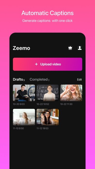 Emulate iPhone app Zeemo: AI Captions & Subtitles using MyAndroid Emulate iPhone app Zeemo: AI Captions & Subtitles using MyAndroid