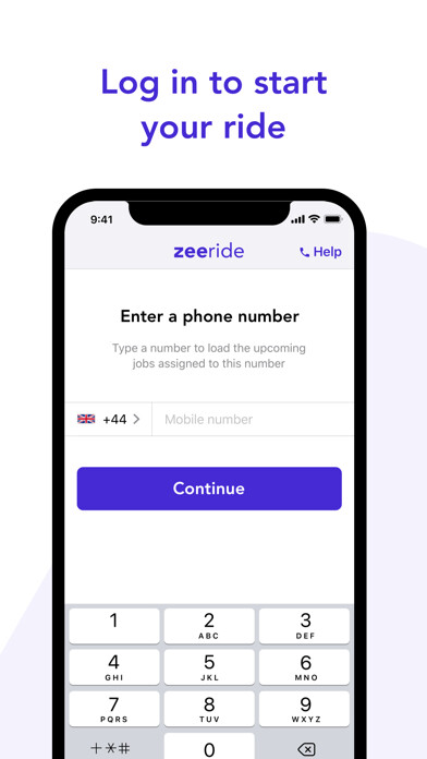 Emulate iPhone app Zeeride Driver using MyAndroid