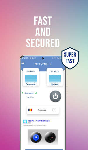 Run android online APK Zeet Vpn Lite from MyAndroid or emulate Zeet Vpn Lite using MyAndroid