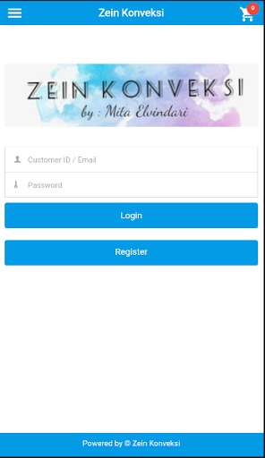 Run android online APK Zein Konveksi from MyAndroid or emulate Zein Konveksi using MyAndroid