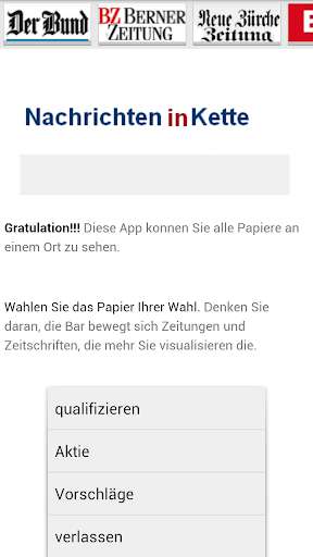 Run android online APK Zeitungen Schweiz from MyAndroid or emulate Zeitungen Schweiz using MyAndroid Run android online APK Zeitungen Schweiz from MyAndroid or emulate Zeitungen Schweiz using MyAndroid