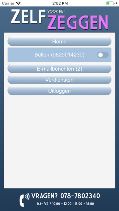 Emulate iPhone app Zelf Voor Het Zeggen using MyAndroid Emulate iPhone app Zelf Voor Het Zeggen using MyAndroid