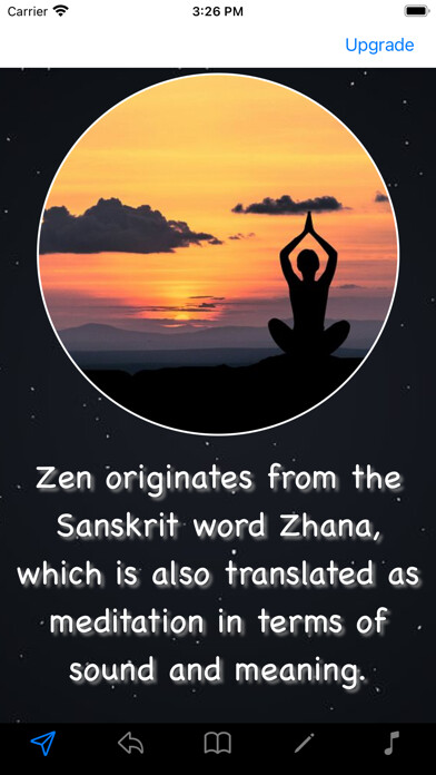 Emulate iPhone app Zen Buddhism using MyAndroid