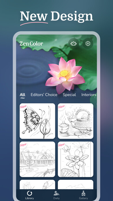 Emulate iPhone app Zen Color - Color By Number using MyAndroid Emulate iPhone app Zen Color - Color By Number using MyAndroid