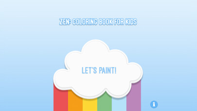 Emulate iPhone app Zen: coloring pages for kids using MyAndroid