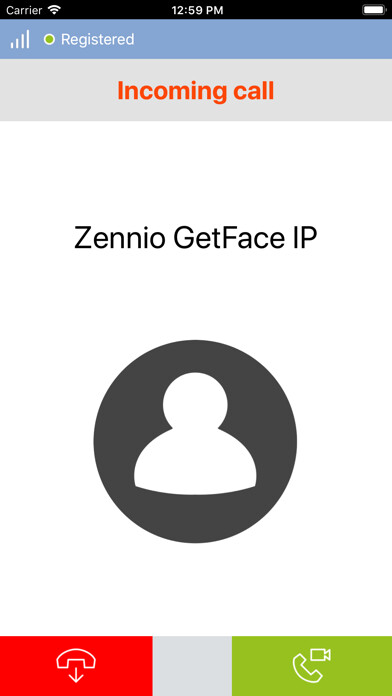 Emulate iPhone app ZenCom using MyAndroid
