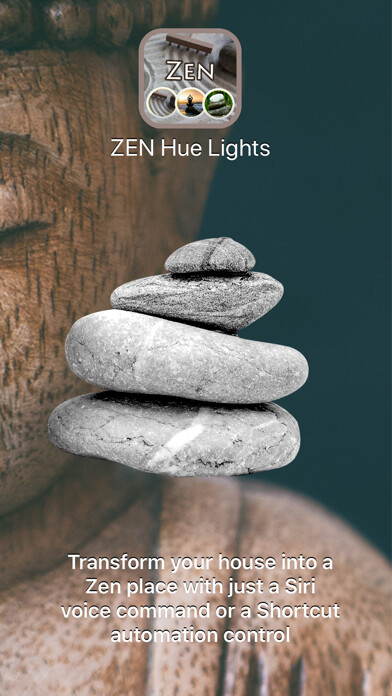 Emulate iPhone app ZEN for Philips Hue Meditation using MyAndroid