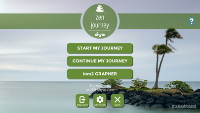 Emulate iPhone app Zen Journey using MyAndroid