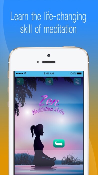 Emulate iPhone app Zen meditation relax sound using MyAndroid