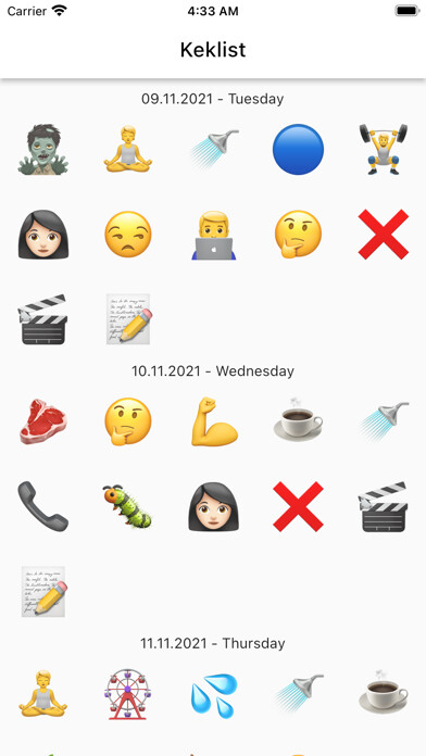 Emulate iPhone app Zenmode: Emoji Tracker using MyAndroid Emulate iPhone app Zenmode: Emoji Tracker using MyAndroid