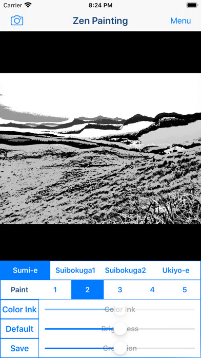 Emulate iPhone app Zen Painting - Ukiyo-e Camera using MyAndroid Emulate iPhone app Zen Painting - Ukiyo-e Camera using MyAndroid