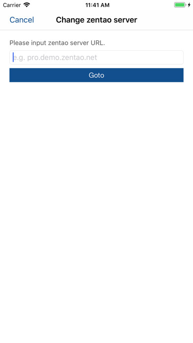 Emulate iPhone app Zentao Pro using MyAndroid