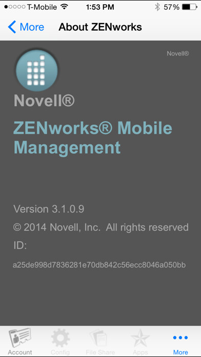 Emulate iPhone app ZENworks using MyAndroid Emulate iPhone app ZENworks using MyAndroid