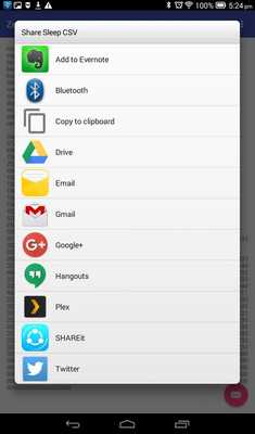 Emulate Android APK Zeo Sleep Manager Data Export