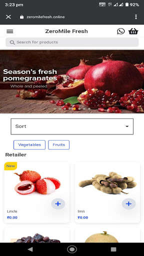 Run android online APK ZeroMile Fresh from MyAndroid or emulate ZeroMile Fresh using MyAndroid Run android online APK ZeroMile Fresh from MyAndroid or emulate ZeroMile Fresh using MyAndroid