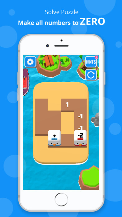 Emulate iPhone app Zero Puzzle using MyAndroid