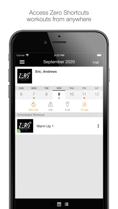 Emulate iPhone app Zero Shortcuts Training using MyAndroid Emulate iPhone app Zero Shortcuts Training using MyAndroid