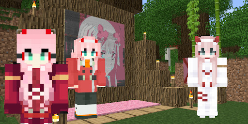 Run android online APK Zero Two Skins for Minecraft PE from MyAndroid or emulate Zero Two Skins for Minecraft PE using MyAndroid