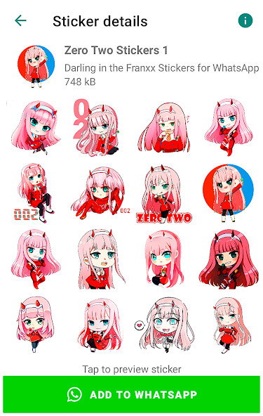 Run android online APK Zero Two Stickers for WhatsApp from MyAndroid or emulate Zero Two Stickers for WhatsApp using MyAndroid Run android online APK Zero Two Stickers for WhatsApp from MyAndroid or emulate Zero Two Stickers for WhatsApp using MyAndroid