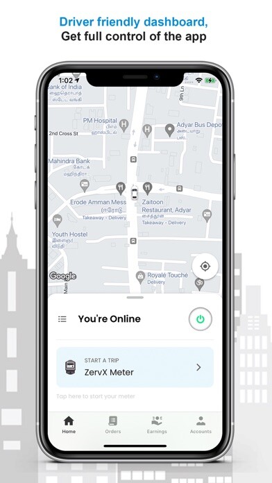 Emulate iPhone app ZervX Driver - All in one App using MyAndroid Emulate iPhone app ZervX Driver - All in one App using MyAndroid