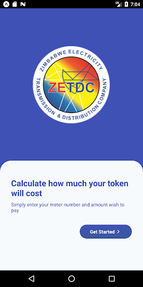 Run android online APK ZESA Token Viewer from MyAndroid or emulate ZESA Token Viewer using MyAndroid