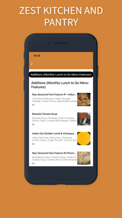 Emulate iPhone app ZEST Kitchen and Pantry using MyAndroid Emulate iPhone app ZEST Kitchen and Pantry using MyAndroid