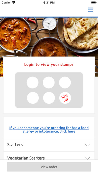 Emulate iPhone app Zest of India, Blackpool using MyAndroid Emulate iPhone app Zest of India, Blackpool using MyAndroid