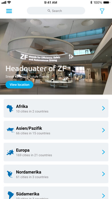 Emulate iPhone app ZF Locations using MyAndroid Emulate iPhone app ZF Locations using MyAndroid