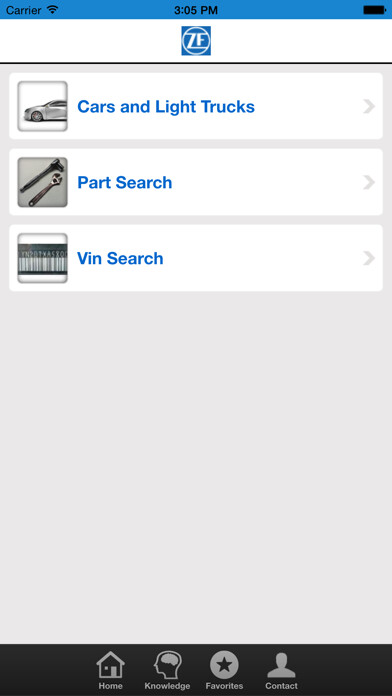 Emulate iPhone app ZF Services Aftermarket using MyAndroid