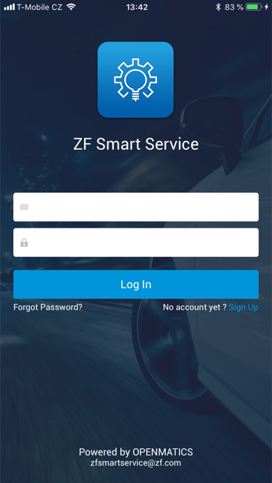 Emulate iPhone app ZF Smart Service using MyAndroid