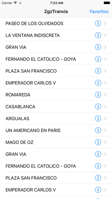 Emulate iPhone app ZgzTranvia using MyAndroid Emulate iPhone app ZgzTranvia using MyAndroid