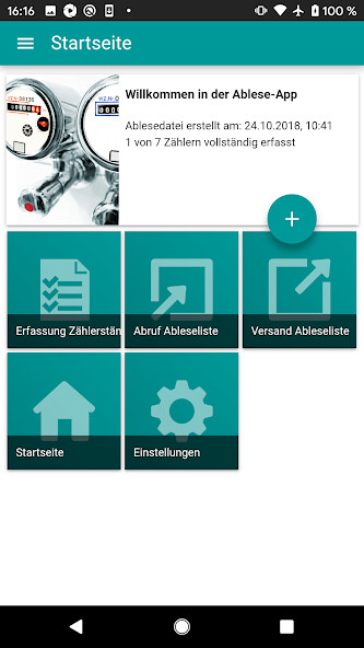 Run android online APK Zählerablesung from MyAndroid or emulate Zählerablesung using MyAndroid