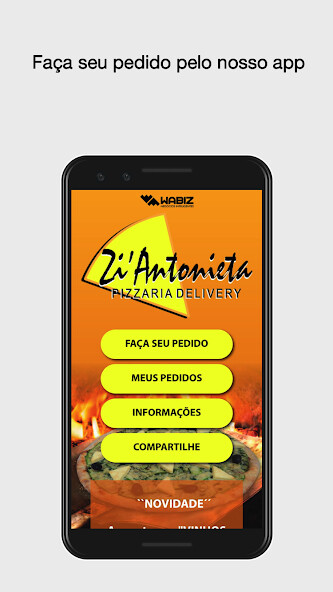 Run android online APK ZiAntonieta Pizzaria Delivery from MyAndroid or emulate ZiAntonieta Pizzaria Delivery using MyAndroid