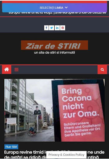 Run android online APK Ziar de Stiri from MyAndroid or emulate Ziar de Stiri using MyAndroid