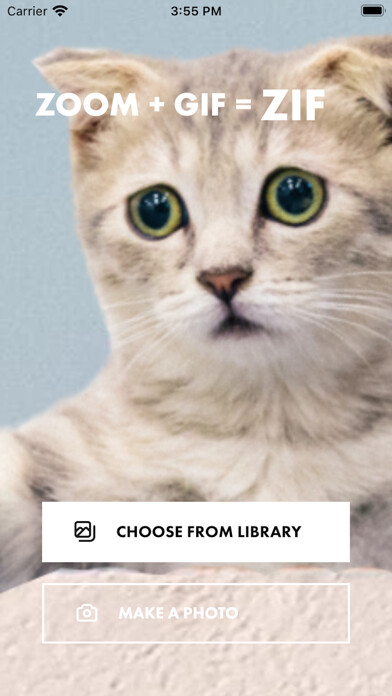 Emulate iPhone app Zif (zoom + gif = zif) using MyAndroid Emulate iPhone app Zif (zoom + gif = zif) using MyAndroid