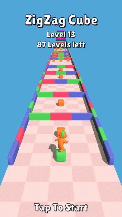 Emulate iPhone app ZigZag Cube:Endless Runner using MyAndroid Emulate iPhone app ZigZag Cube:Endless Runner using MyAndroid