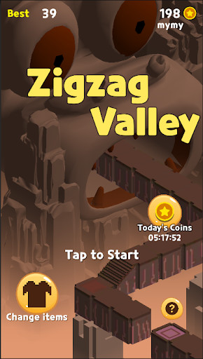 Run android online APK Zigzag Valley,Endless game,Easy and fun game from MyAndroid or emulate Zigzag Valley,Endless game,Easy and fun game using MyAndroid