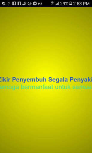 Run android online APK ZIKIR PENYEMBUH SEGALA PENYAKIT from MyAndroid or emulate ZIKIR PENYEMBUH SEGALA PENYAKIT using MyAndroid Run android online APK ZIKIR PENYEMBUH SEGALA PENYAKIT from MyAndroid or emulate ZIKIR PENYEMBUH SEGALA PENYAKIT using MyAndroid