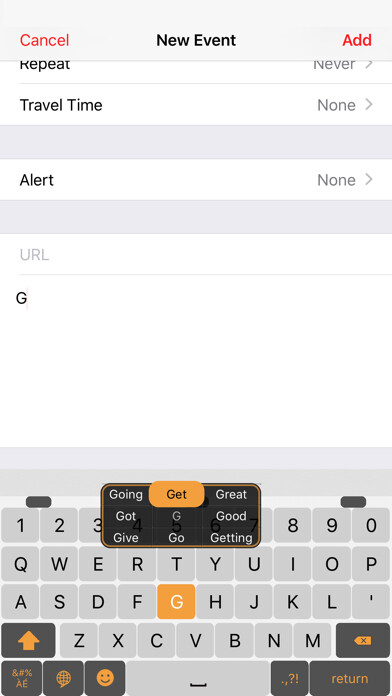 Emulate iPhone app Zimpl Keyboard using MyAndroid