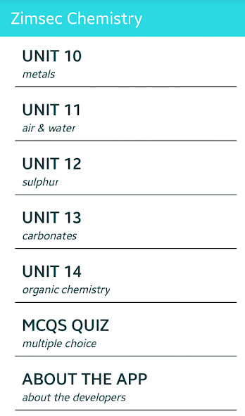Run android online APK Zimsec Chemistry Revision from MyAndroid or emulate Zimsec Chemistry Revision using MyAndroid